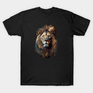 Royal Lion: Crowned Emperor of the Jungle T-Shirt